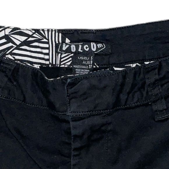Volcom black shorts size 5 - Picture 6 of 8